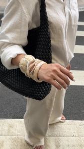 Ingemark | Ingemark 3 Styles Elegant Resin Acrylic Geometric Bangles Women 2025 New Fashion Boho Wide Arm Bracelets Aesthetic Y2K Jewelry
