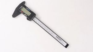 Jangka Sorong Digital LCD 6\" Inch Carbon Plastik Sigmat Vernier Caliper Fiber JIGO-150