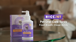 HICC PET Pet Oral Care Spray Dog Gingivitis Treatment Fight Bad Breath Caused by Plaque and Gum Redness 150ml