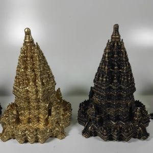 Hiasan Aquarium Aquascape Miniatur Candi Prambanan Temple Jumbo - 15x15x20 Cm Dekorasi Aquarium