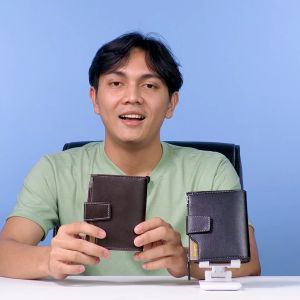 Dompet pria kulit baellerry three folded