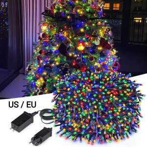 Christmas Twinkle Star LED String Lights High Bright With 8 Modes For Outdoor Garden Yard Lawn Wedding Halloween Festival Decor