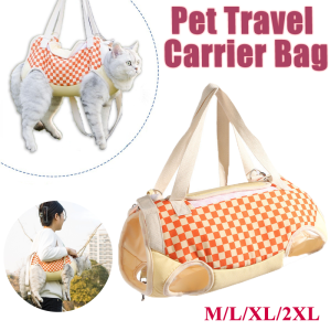 Pet Carrier Bag Pet Dog Cats Travel Carrier Backpack Portable Breathable Leg Out Shoulder HandBag Pet Supply
