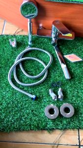 Sen bồn tắm nóng lạnh cao cấp KAG-KCN47 trọn bộ vòi cấp nước gắn tường bồn tắm nằm SUS304 inox bóng sáng sử dụng tốt chiết khấu tốt