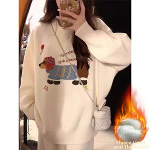 LIREGONGZHU | Girls Autumn Spring Knitted Sweater
