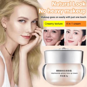 Niacinamide Revitalizing Tone-Up Cream Brighten And Moisturizing Skin Face Cream Waterproof Long-Lasting Isolation Cream