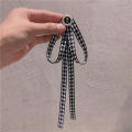 Ribbon Bow Tie Female K-style Easiest for Match Japanese College Style Professional White Collar Shirt Ribbon Black Bow Tie Flower. 