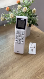 Remote Điều khiển điều hòa Dai_kin MẶT ĐEN ARC486A51- Hàng tốt mới Fulbox Tặng Pin + ĐẾ TREO TƯỜNG