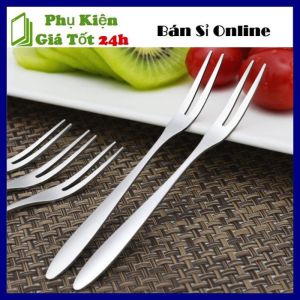 Combo 10 Nĩa inox ăn trái cây ăn ốc rau câu bền đẹp sáng bóng giá rẻ - SET 10 Dĩa Thép Không Gỉ Ăn Hoa Quả  Ăn Bánh Gato Tiện Lợi