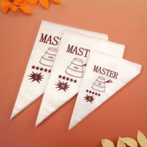 ถุงบีบครีมแบบใช้แล้วทิ้ง 100 ชิ้น สำหรับตกแต่งเค้ก อุปกรณ์ทำขนม อุปกรณ์ทำเบเกอรี่ ถุงเตรียมอาหาร