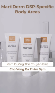 Kem dưỡng thể làm sáng và hỗ trợ làm mờ thâm cho da MartiDerm DSP-Specific Body Areas