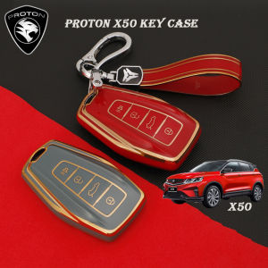 Kes kunci kereta untuk proton kes kunci PROTON X50 X90 kes kunci proton keychain penutup utama proton s70 keyless remote key cover casing