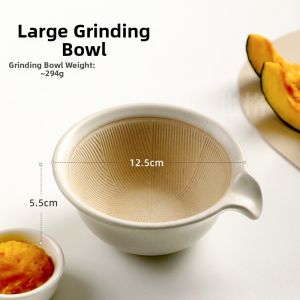 CHUANQIMINGMEI | Baby Food Grinding Bowl with Manual Operation
