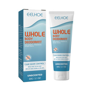 Eelhoe Whole Body Deodorant Cream Whitening Removal Underarm Bad Smell Sweating Refreshing Deodorants Antiperspirant Cream Body Odor Remover Cream Remover Deodorizer Underarm Antiperspirants