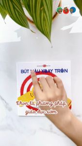 Truyện Ehon bé 1-2-3 tuổi - Bút màu xoay tròn