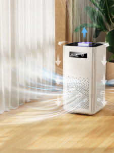Indoor Air Purifier Home Use Pet Hair Cat Fur Smoke Odor Eliminator Negative Ion Purification Machine NOCCLILI TC003-005W
