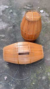 Rọng cá CÀ NA bằng tre sơn phủ bóng ( 42cm x 15cm )