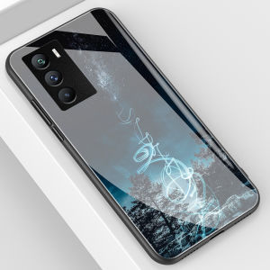 Lightweight Thin iQOONeo5 Phone Case for Men And Women Protective Cover for Vivo Neo5SE Glass Silicone Anti-slip Design 5G Compatible