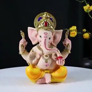 องส์พระพิฆเนศบูชา (มี20รุ่น) องค์พระพิฆเนศตั้งโต๊ะ-ขนาดใหญ่10.5x6x14 ขนาดเล็ก7x5.5x9ซม