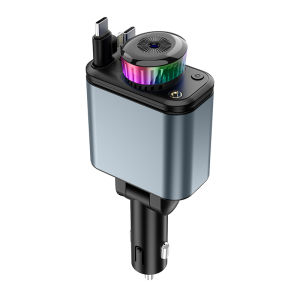 Strolex | Fast Charging Car Charger Aroma Converter with Retractable Cable