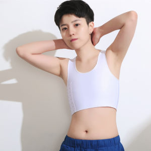 Breathable Nano Wireless Bralette Womens Underwear Short Style Comfortable Seamless Shapewear Tank Top Pure Color Summer Thin