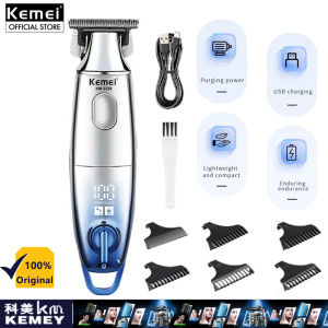 Kemei KM-3230 Rechargeable Men Professional Hair Trimmer Barber Cordless Haircut Machine Beard Trimmer For Hair Styling Tools