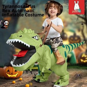 JIEBITU | Dinosaur Inflatable Costume Boys Party & Performance Clothing