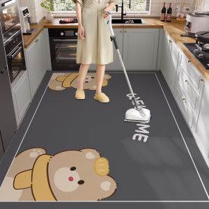 xy | Cute Anti-slip Waterproof Absorbent Easy-clean Kitchen Mat