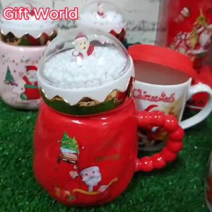 Christmas Gift Premium Ceramic Mug / Premium Xmas Mug Set ** MALAYSIA READY STOCK SHIP FROM (KL)