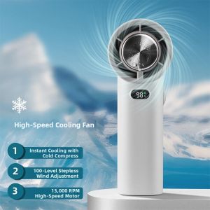 Cooling Rechargeable Portable Fan 4000mAh