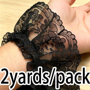 (2 Yards/roll) 6cm Pleated Pleated Lace Diy Lace Hand Sewn Fabric Clothing Design