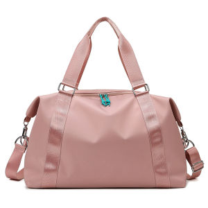 Large Capacity Nylon Sports Fitness Bag Yoga Casual Crossbody Tote Bag for Men And Women Waterproof Travel Luggage Bag