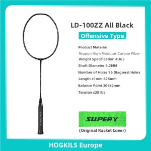 OGKILS | Professional Carbon Fiber Attack Badminton Racket