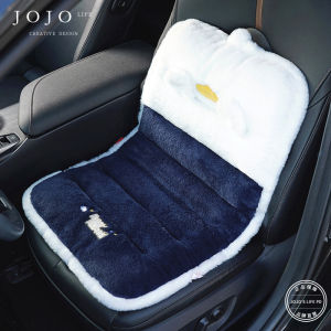 Cute Cartoon Car Seat Cushion Warm Plush Winter New Style JOJOs L. PD.justice Comfortable Automobile Seat Pad Polyester Fiber