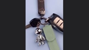 Atdiva Set Alat Korek Kuping Isi 6 Bahan Stainless / Pembersih Telinga 6in1 Dengan Pouch Kulit