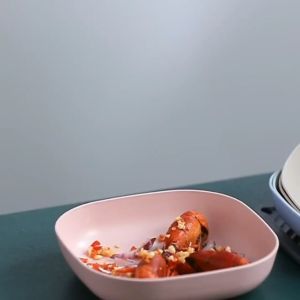 Combo 5 Đĩa Nhựa Lúa Mạch Đựng Thức Ăn Chén Dĩa Nhựa Đựng Trái Cây Bánh Kẹo