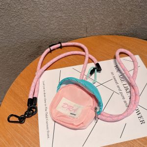 กระเป๋าสะพายข้างสำหรับปีนเขาแบบสะพายข้าง สายรัดโทรศัพท์มือถือ กระเป๋าใส่เหรียญ กระเป๋าใส่ของสำหรับเดินทางแบบพกพา สายรัดคอแบบยาว