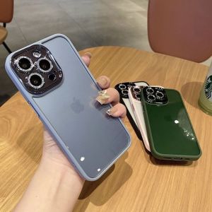【เคสไอโฟน iPhone 11-14 Pro Promax X/XS SR XSMAX 7/8 พลัส】เคสกันกระแท เคสไอโฟน เพชรแวววาว PC+TPU สำหรับ 100% สุดท้ายการรักษา
