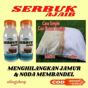 Serbuk Ajaib Serba Guna Pembersih Jamur Baju 2 Botol
