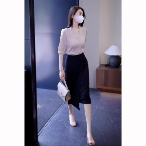 New Fashionable Slimming Workwear Skirt Suit