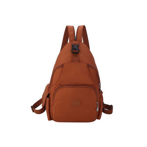 ทันสมัย หลากหลาย กระเป๋าเป้สะพายหลังไนลอนสําหรับผู้หญิง ลำลอง กระเป๋าสะพาย น้ำหนักเบา สตรีทสไตล์ กระเป๋าเดินทางหญิง