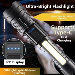 BAIXITANG | High Brightness Rechargeable Handheld Flashlight Long Range