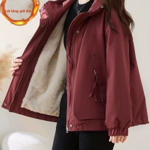 FLICBS | Áo Khoác Dài Phong Cách Mùa Đông Ấm Áp cho Size Lớn