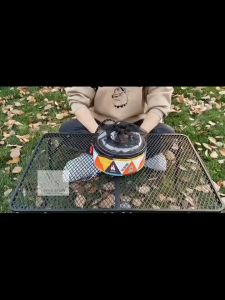 Multipurpose Stainless Steel Multifunction Camping Pot Set Portable Convenient Easy Clean Carry Folding Outdoor Small Mini Travel Frying Pan Wrap Foldable Handle Non-Stick 304 Indoor Cookware Equipment Periuk Dapur Khemah Luar Keluli Tahan Karat 野外露营煮锅套装