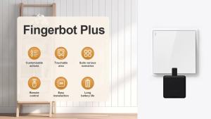 Tuya Zigbee Fingerbot Plus Smart Fingerbot Switch Button Pusher APP Timer Voice Control Works with Alexa Google Home Assistant