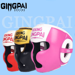 Kids Colorful Boxing Helmet MMA Muay Thai Boxing Headgear Training Sparring MMA Helmet TKD Fitness Equipment Head Protector