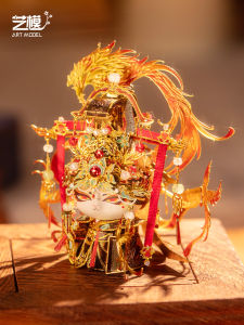 Art Model Metal 3D Puzzle Assembly Model Handmade Toy Gift Cat Decoration Wooden Blocks Educational Toys for Children