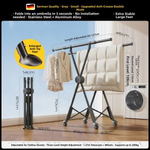 MINGZHI | Folding Extendable Drying Rack