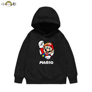 Super Mary Mario Louis Brothers Surrounding the Game Hooded Sweatshirt Male Female Kids Clothes Student Coat Hoodie