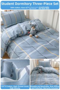 HEYUE | Student Dormitory 100% Cotton Bedding Set
